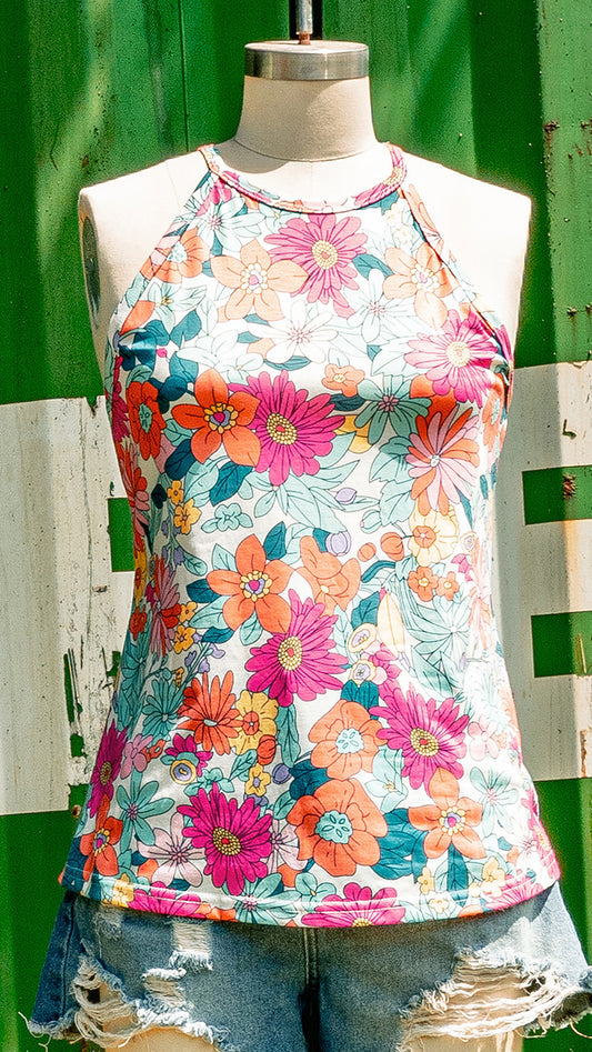 Flowers Tank Top